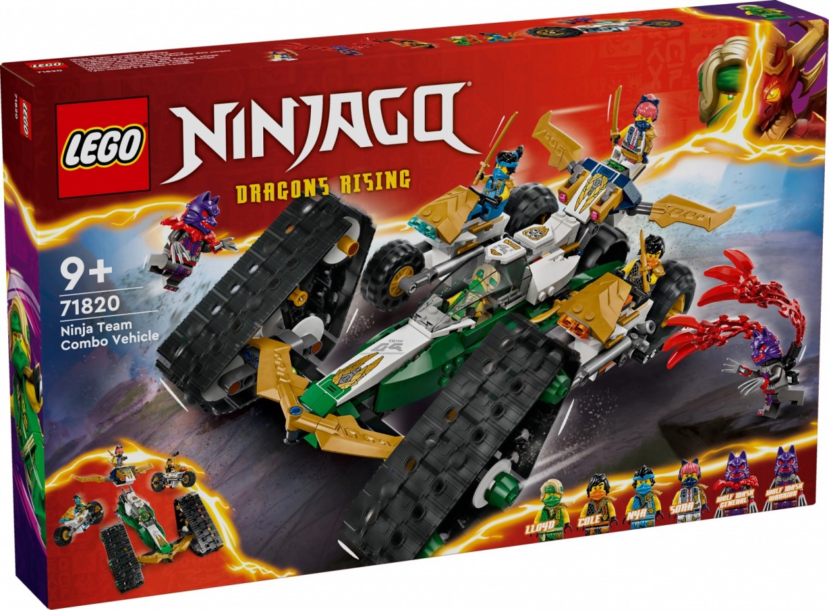 Konstruktorius lego® ninjago - ninja, transporto priemonė
