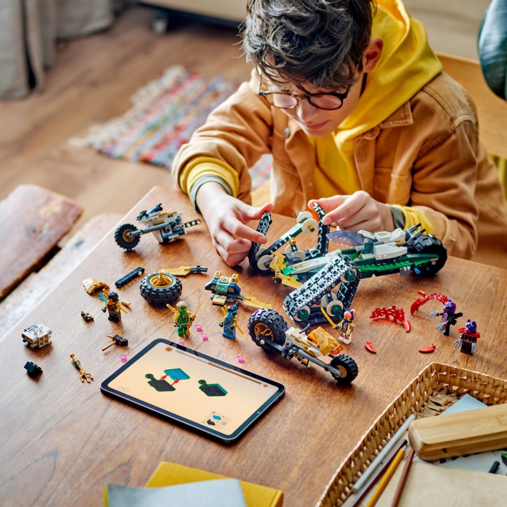 Konstruktorius lego® ninjago - ninja, transporto priemonė