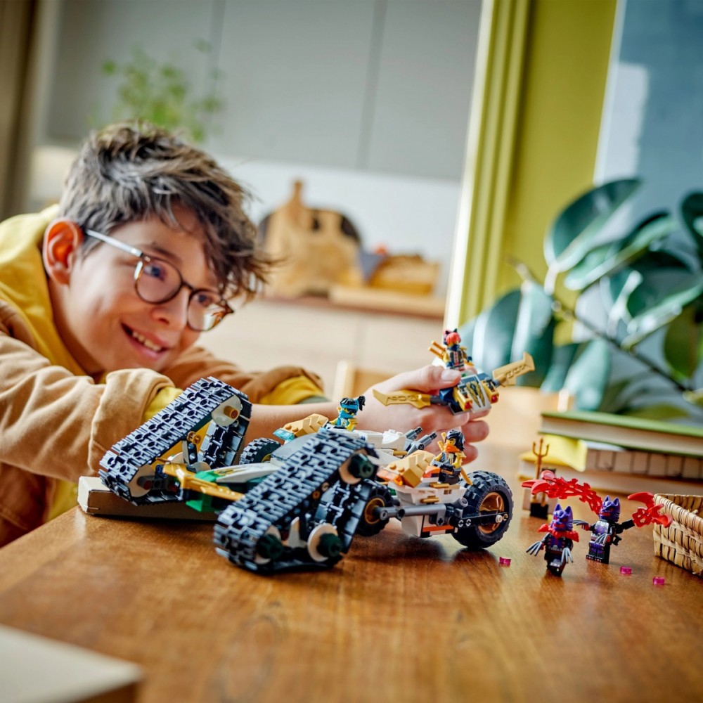 Konstruktorius lego® ninjago - ninja, transporto priemonė