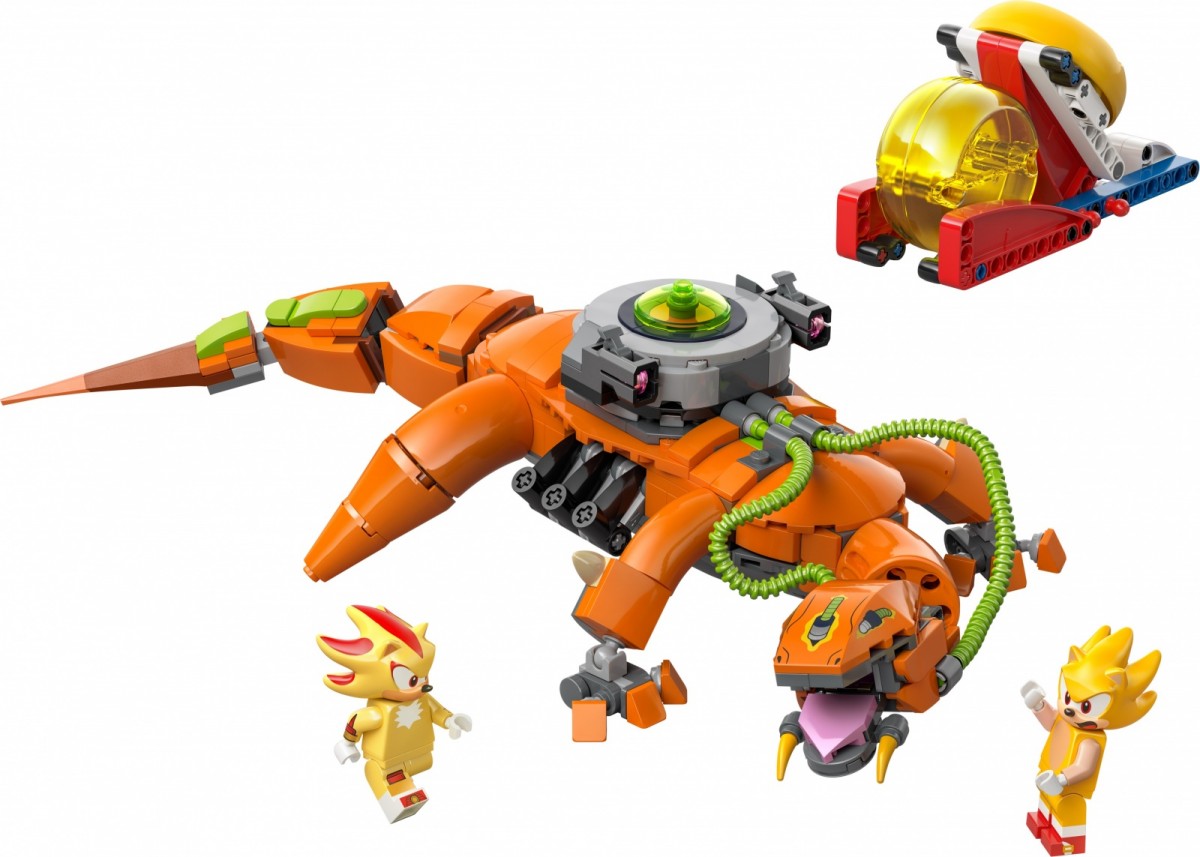 Super shadow prieš biolizard, lego sonic