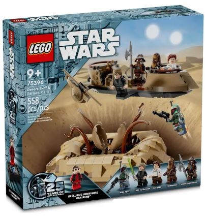 Lego star wars dykumos skifas ir sarlako duobė, smėlio/ruda