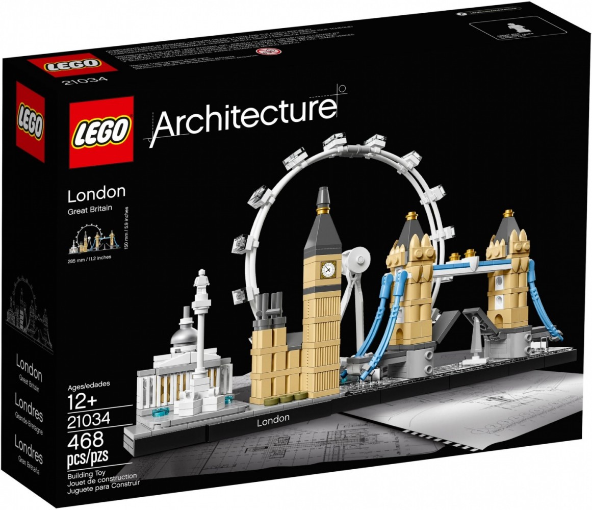 Londono rinkinys - lego architecture