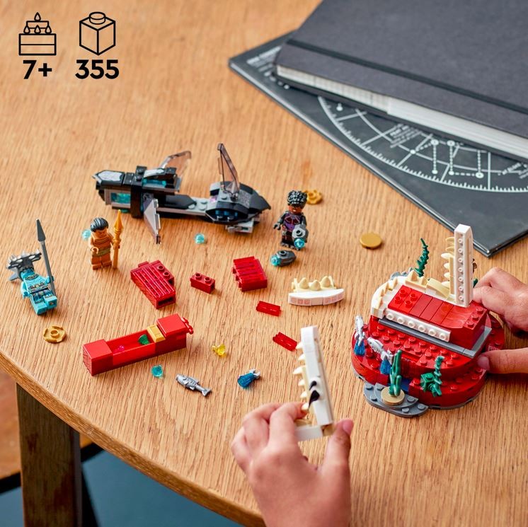 76213 lego® marvel super heroes karaliaus namoro sosto menė