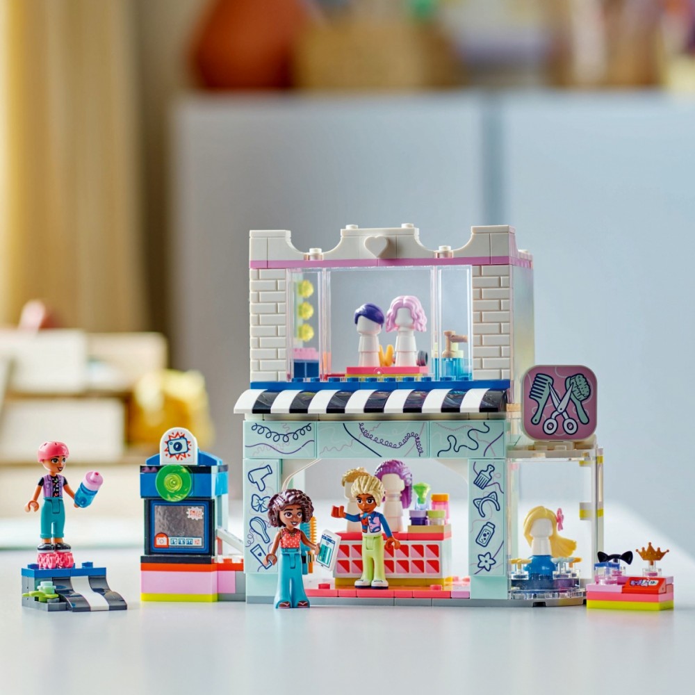 Lego® friends kirpykla ir aksesuarų parduotuvė