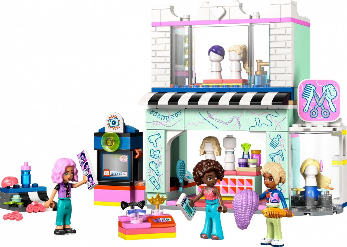 Lego® friends kirpykla ir aksesuarų parduotuvė