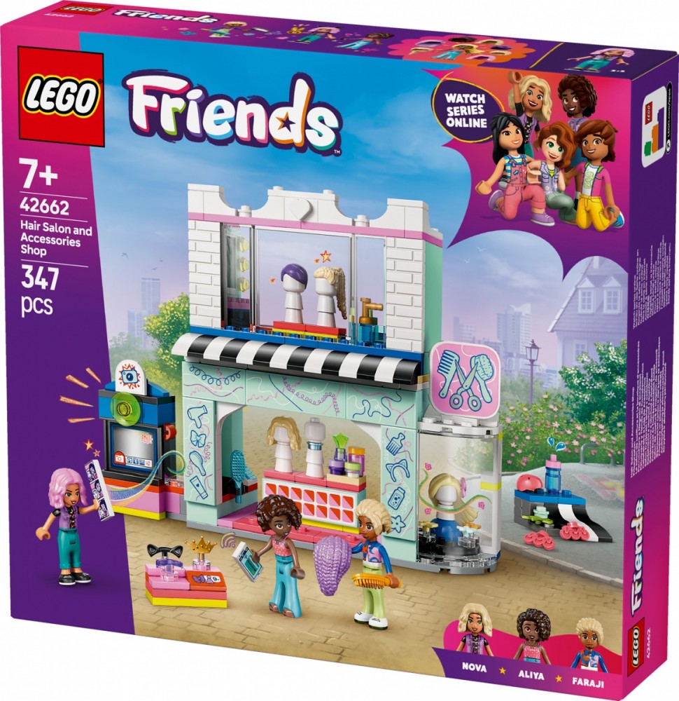 Lego® friends kirpykla ir aksesuarų parduotuvė