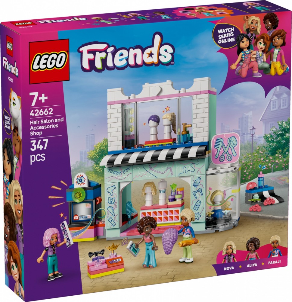Lego® friends kirpykla ir aksesuarų parduotuvė
