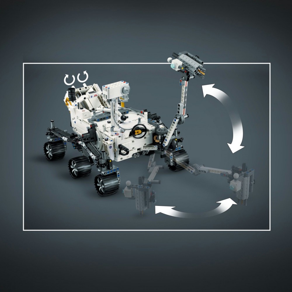 42158 lego® technic nasa mars rover perseverance