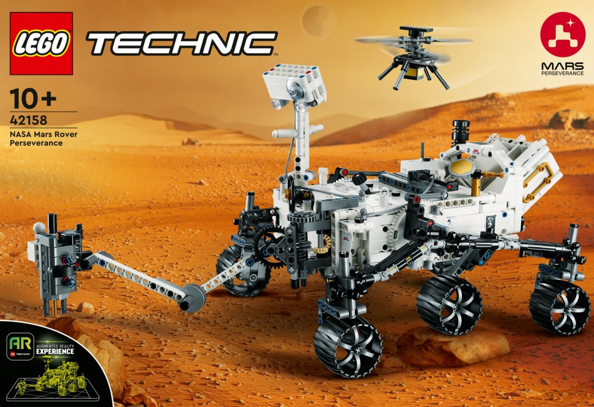 42158 lego® technic nasa mars rover perseverance