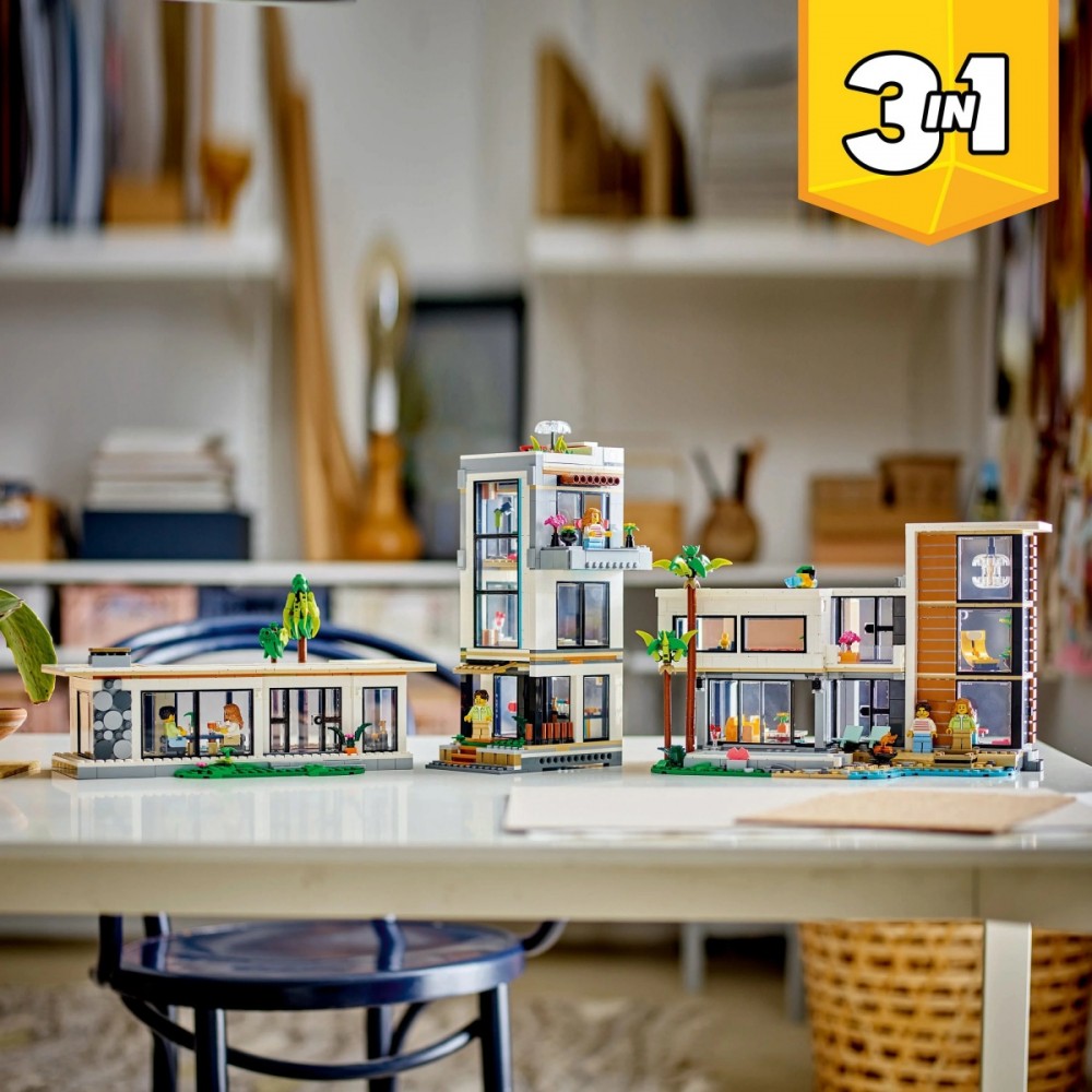 31153 lego® creator šiuolaikinis namas