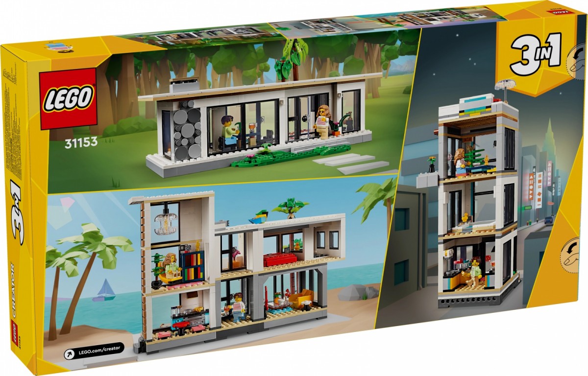 31153 lego® creator šiuolaikinis namas