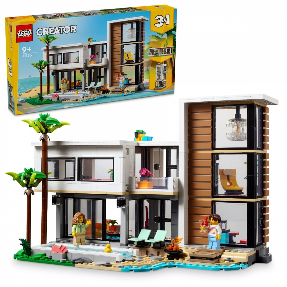 31153 lego® creator šiuolaikinis namas