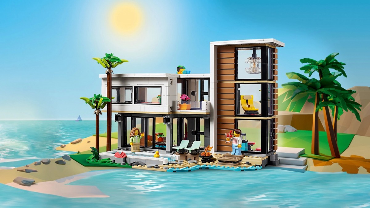 31153 lego® creator šiuolaikinis namas