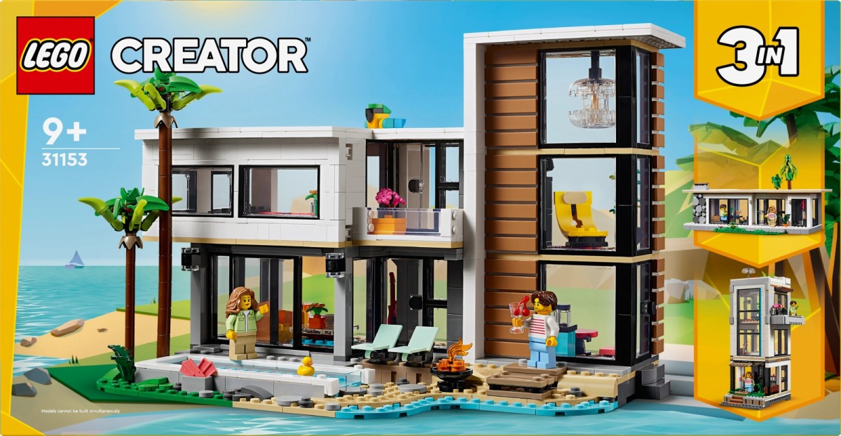 31153 lego® creator šiuolaikinis namas