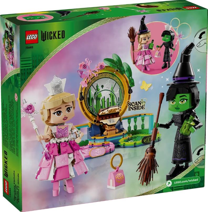 75682 lego® wicked elphaba ir glinda figūrėlės