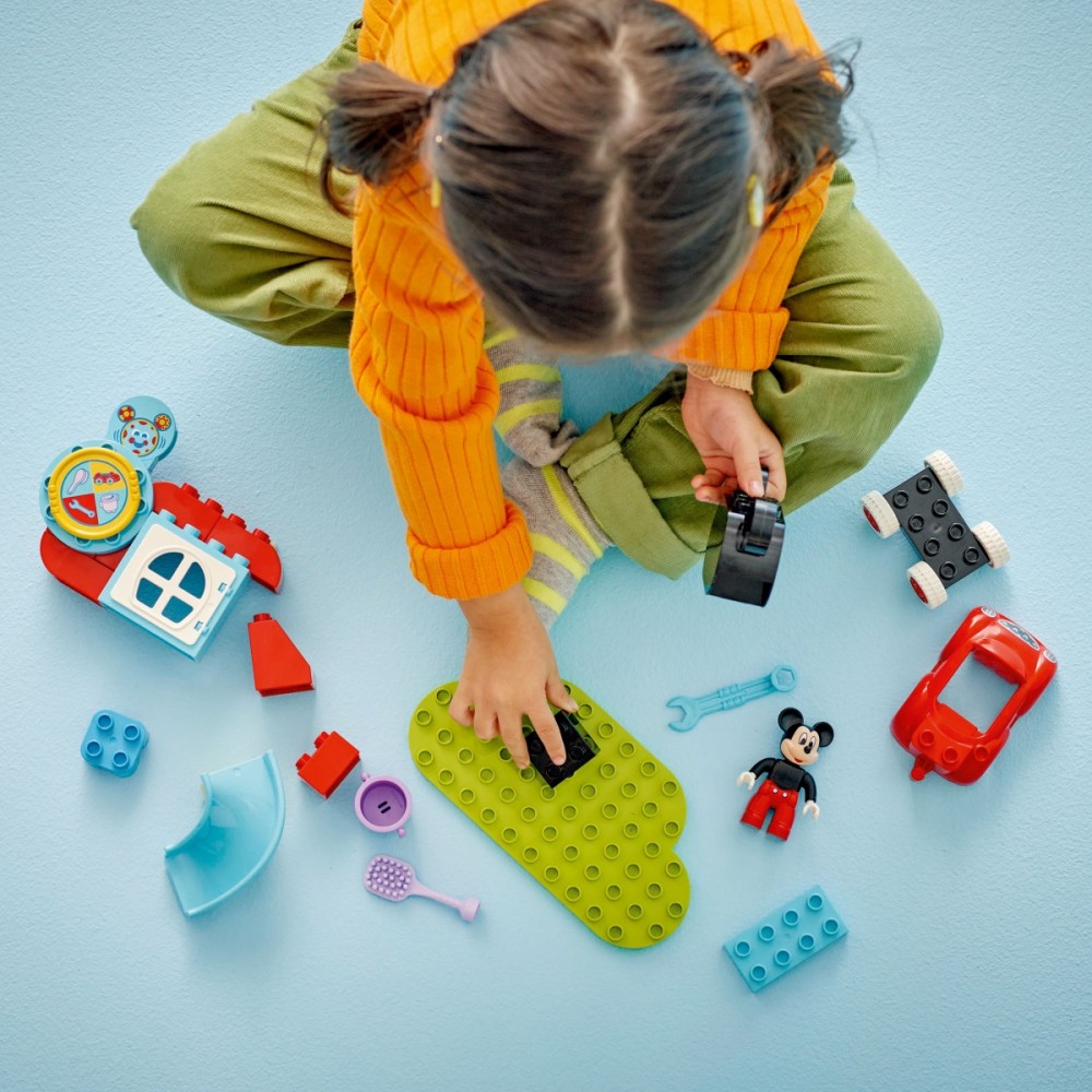 10454 lego® duplo peliuko mikio klubas ir automobilis