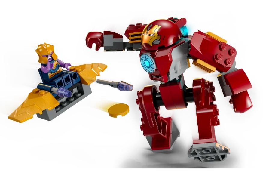 76263 lego® marvel geležinis žmogus hulkbuster prieš thanos