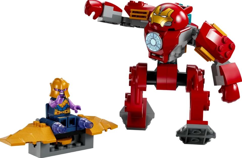 76263 lego® marvel geležinis žmogus hulkbuster prieš thanos