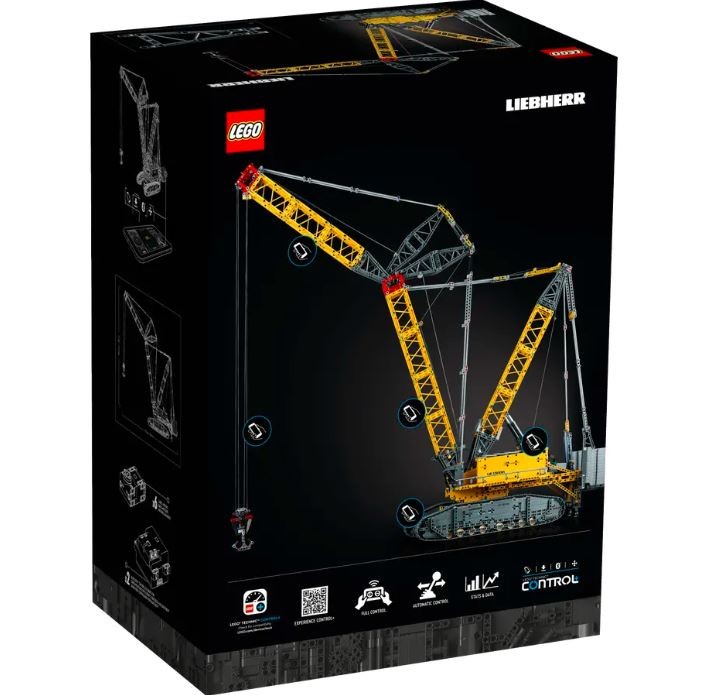 42146 lego® technic vikšrinis kranas „liebherr lr 13000“