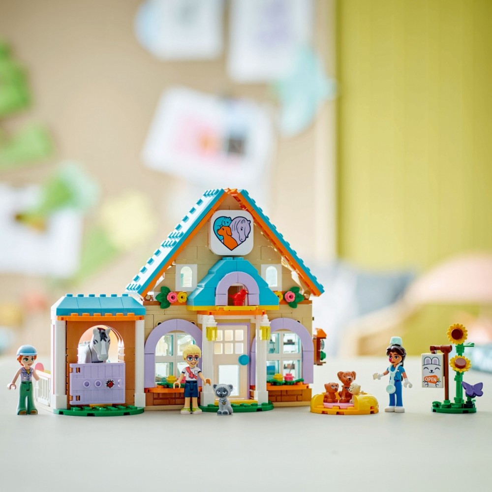 42651 lego® friends žirgų ir augintinių veterinarijos klinika