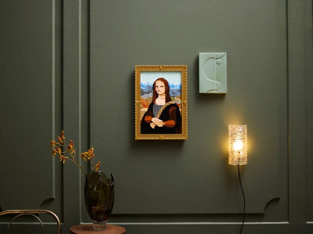 Lego art paveikslas mona lisa