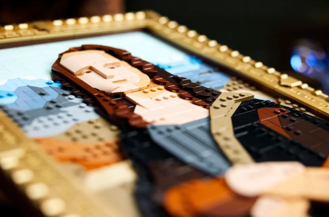 Lego art paveikslas mona lisa