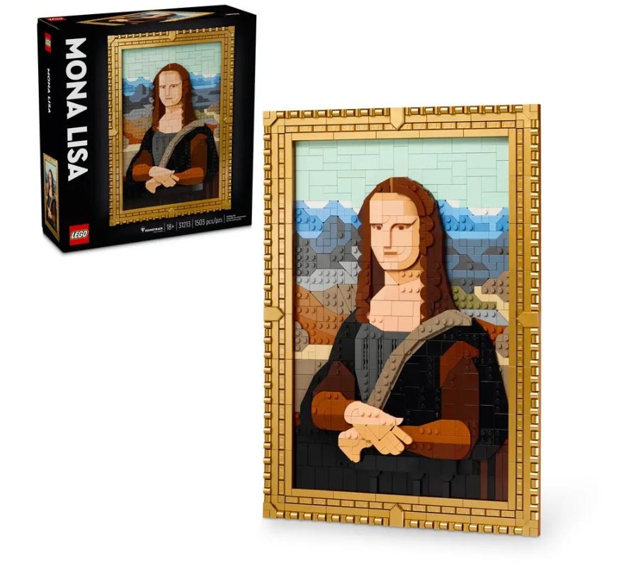 Lego art paveikslas mona lisa