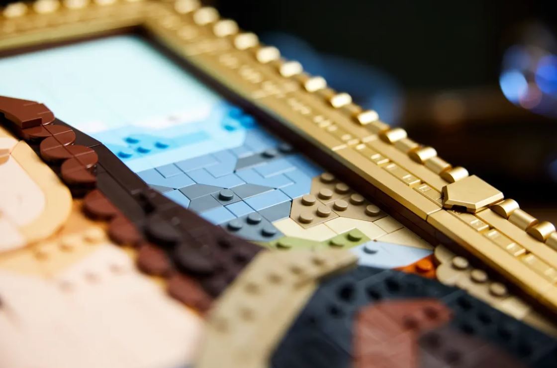 Lego art paveikslas mona lisa