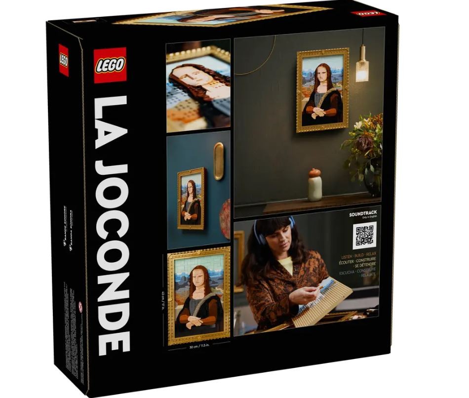 Lego art paveikslas mona lisa