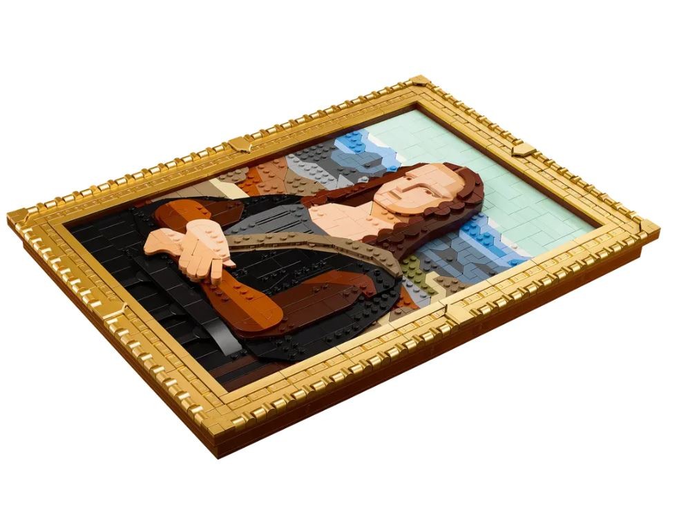 Lego art paveikslas mona lisa