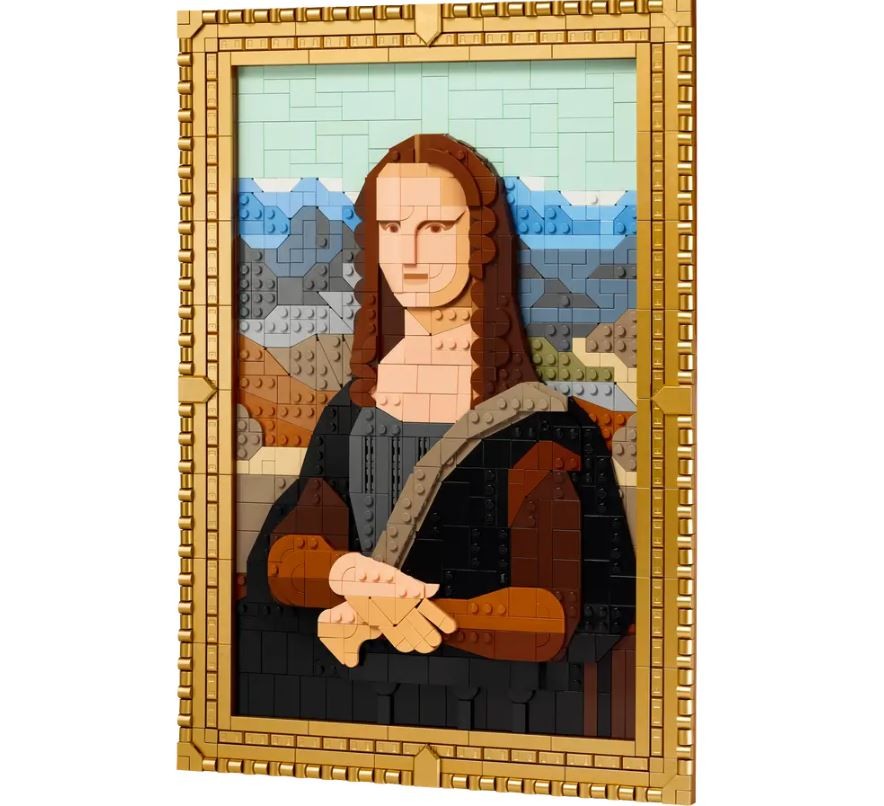 Lego art paveikslas mona lisa