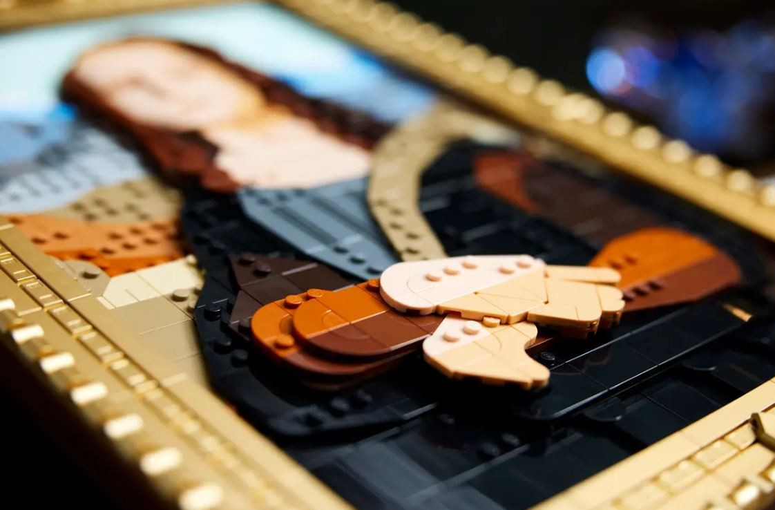 Lego art paveikslas mona lisa