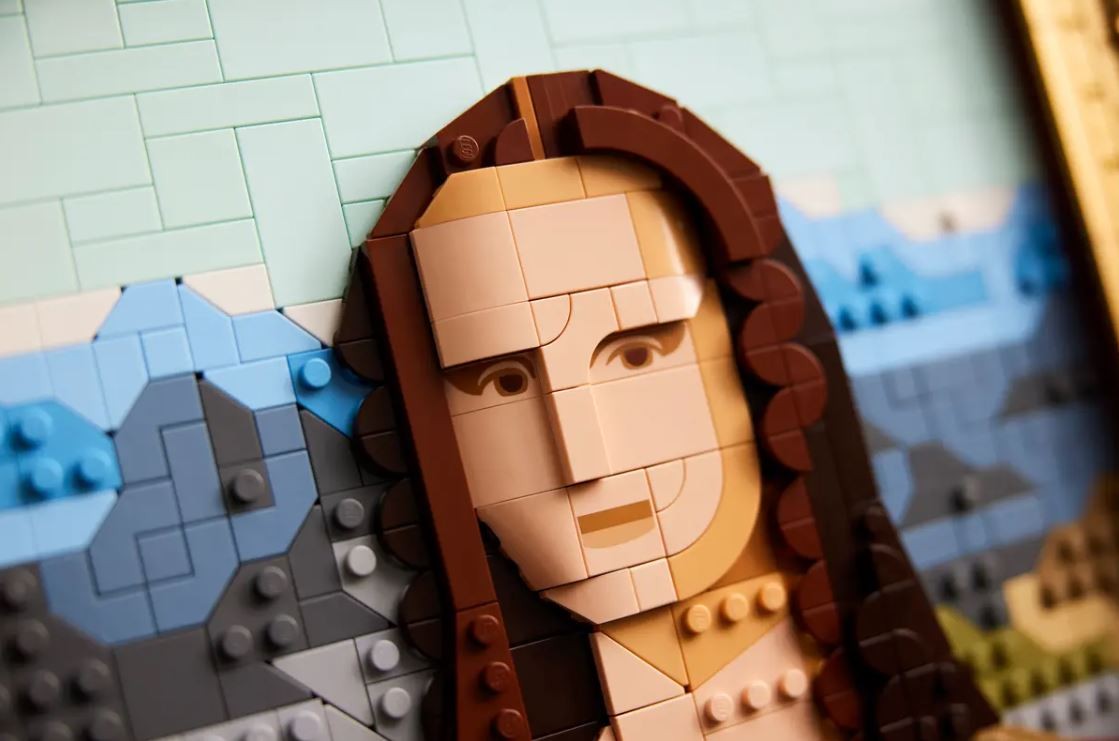 Lego art paveikslas mona lisa