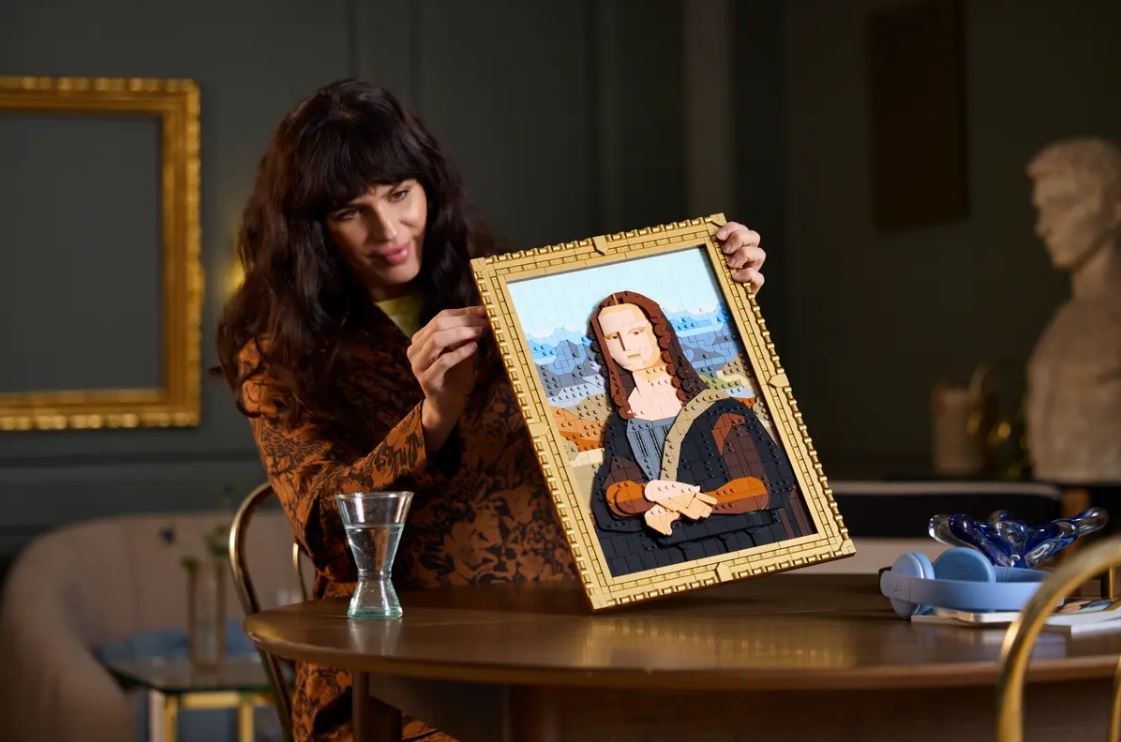 Lego art paveikslas mona lisa