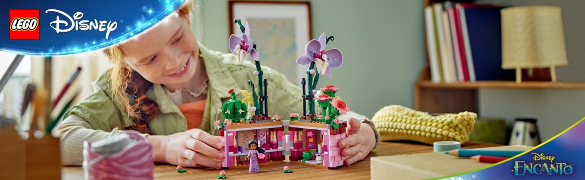Lego rinkinys - lego disney isabelės gėlių vazonas