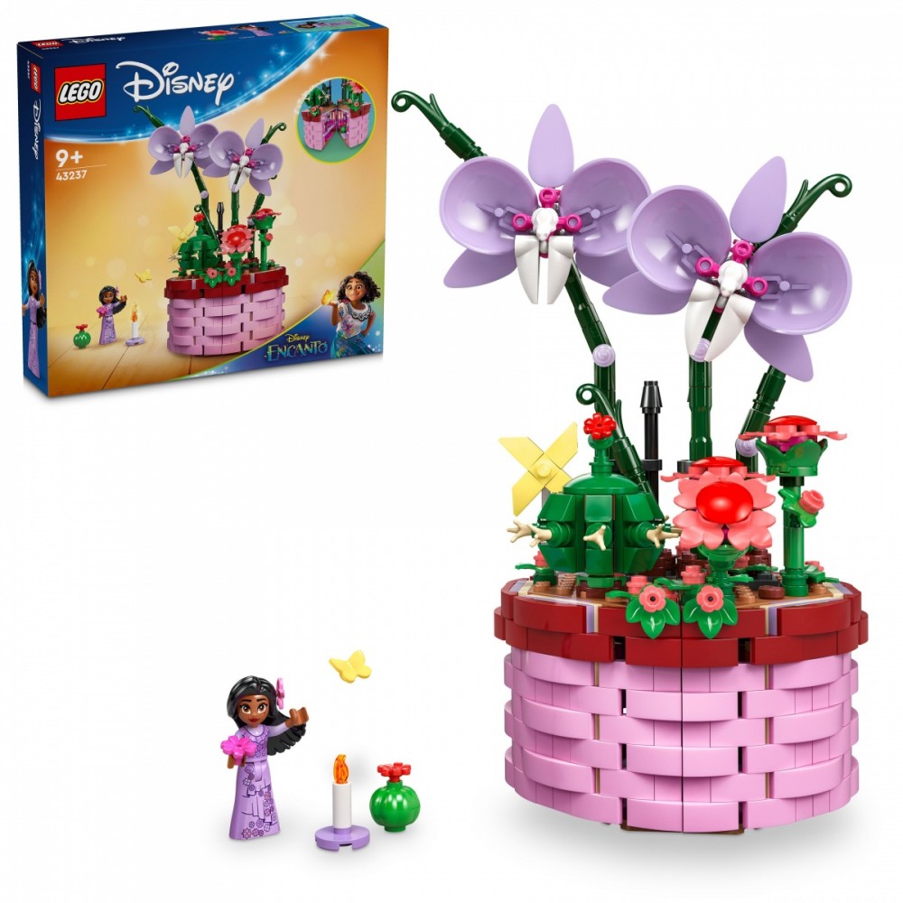 Lego rinkinys - lego disney isabelės gėlių vazonas