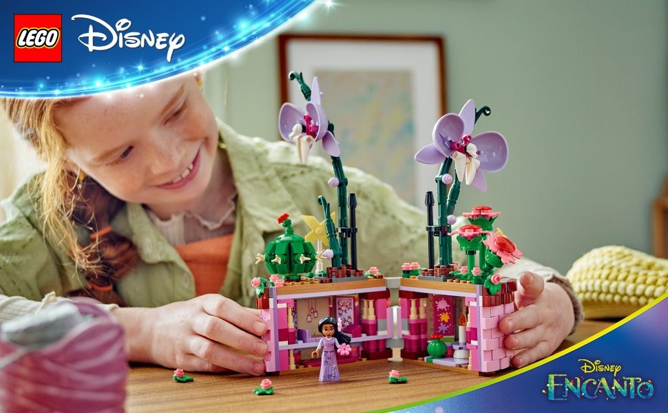 Lego rinkinys - lego disney isabelės gėlių vazonas