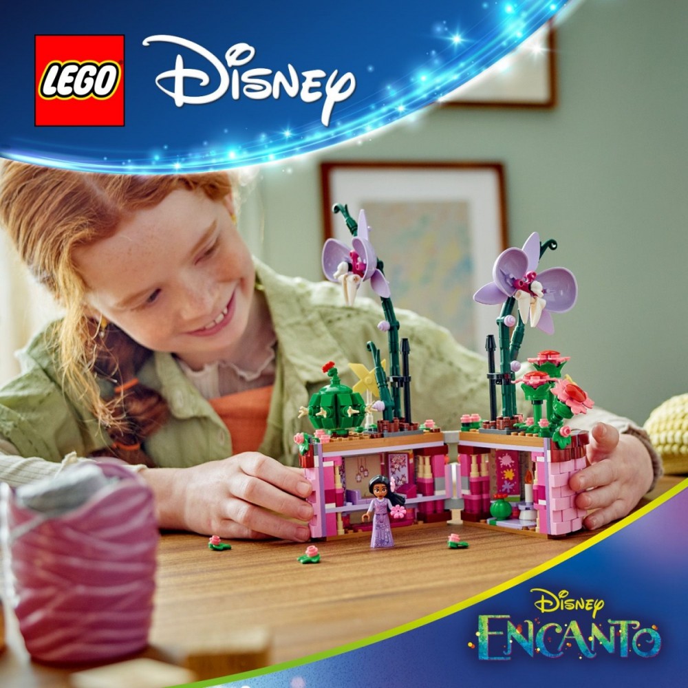 Lego rinkinys - lego disney isabelės gėlių vazonas