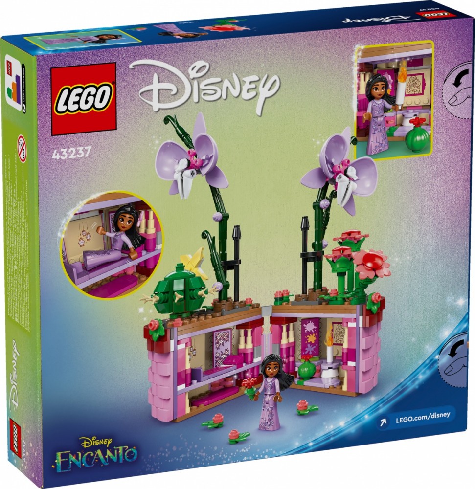 Lego rinkinys - lego disney isabelės gėlių vazonas