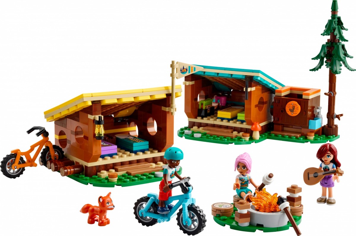 42624 lego® friends jaukūs stovyklos nameliai