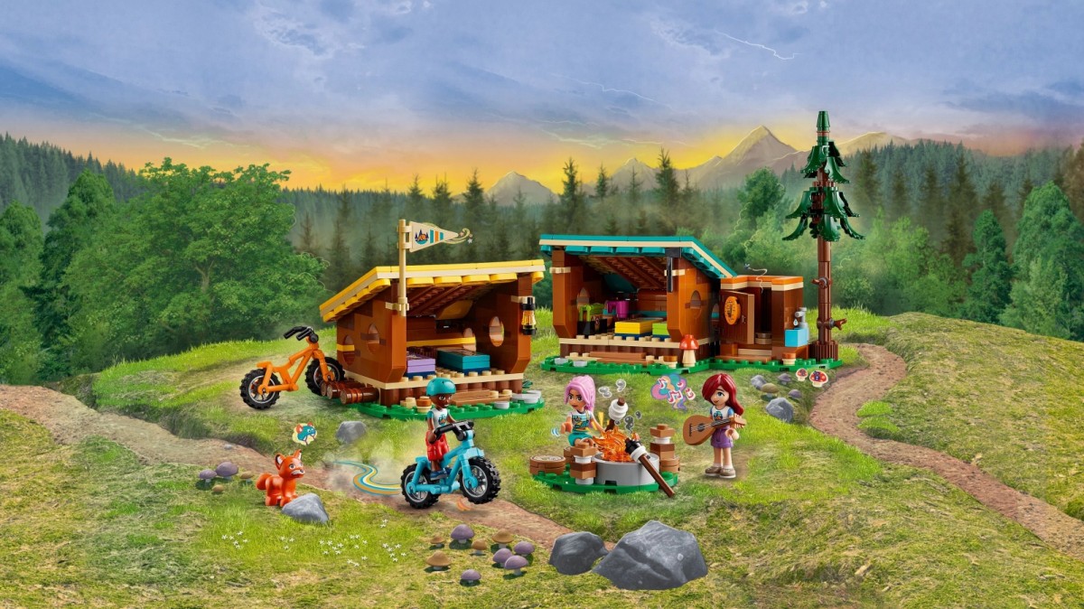 42624 lego® friends jaukūs stovyklos nameliai