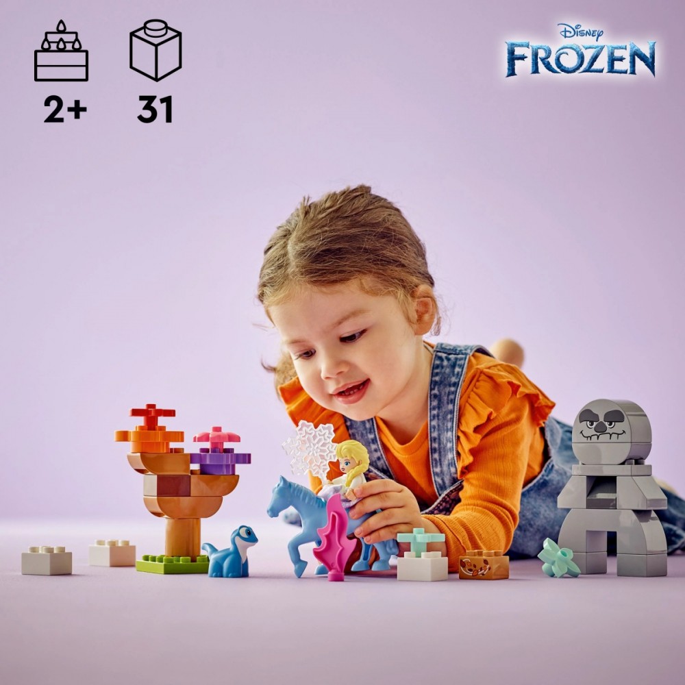 10418 lego® duplo disney elza ir brunis užburtame miške