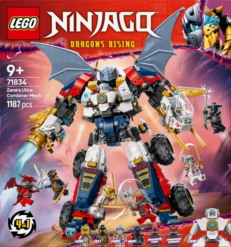 Lego® ninjago - zane'o daugiafunkcis ultramechas