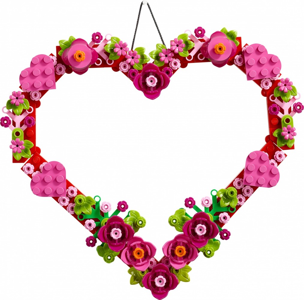 40638 lego® širdelės ornamentas