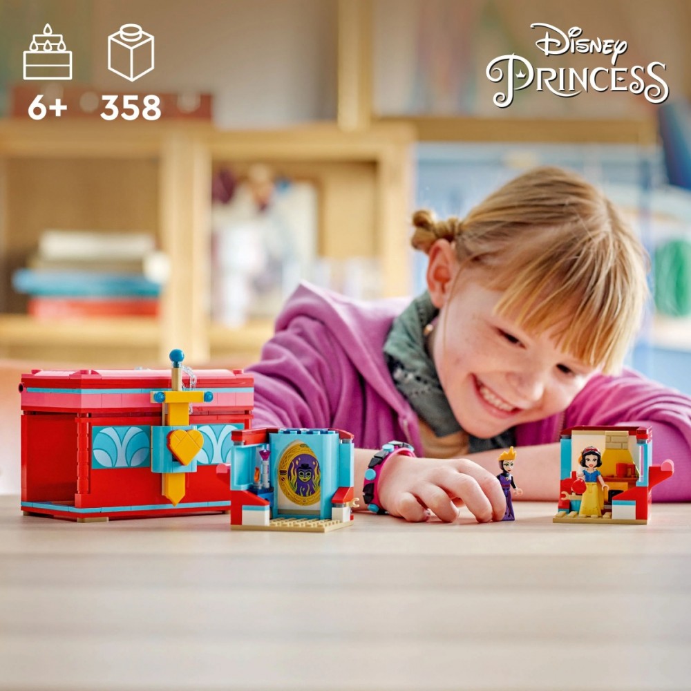 43276 lego® disney snieguolės papuošalų dėžutė