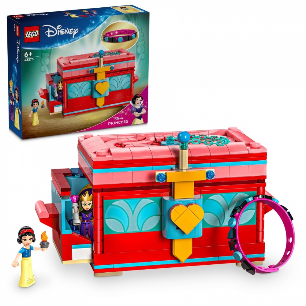43276 lego® disney snieguolės papuošalų dėžutė