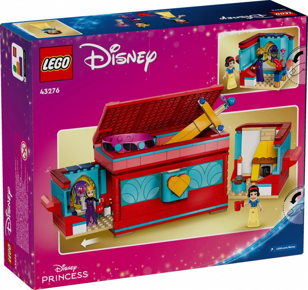 43276 lego® disney snieguolės papuošalų dėžutė