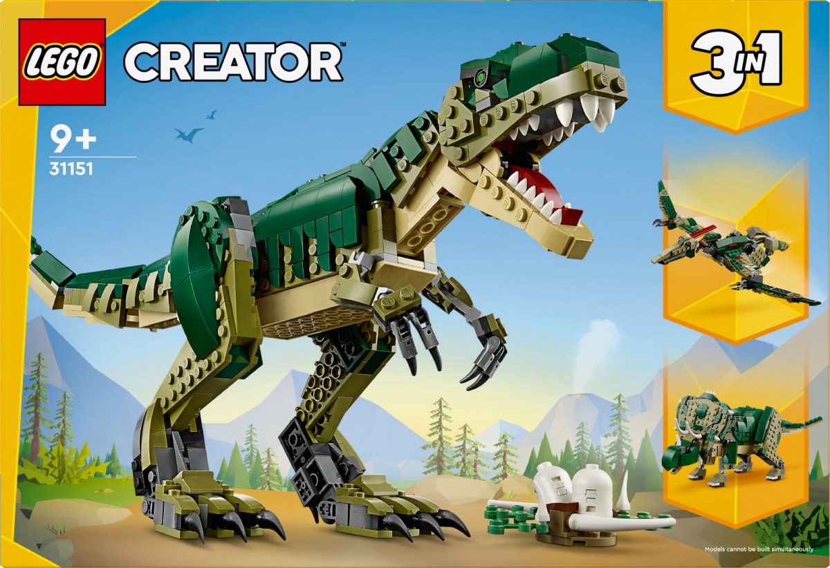 31151 lego® creator tiranozauras