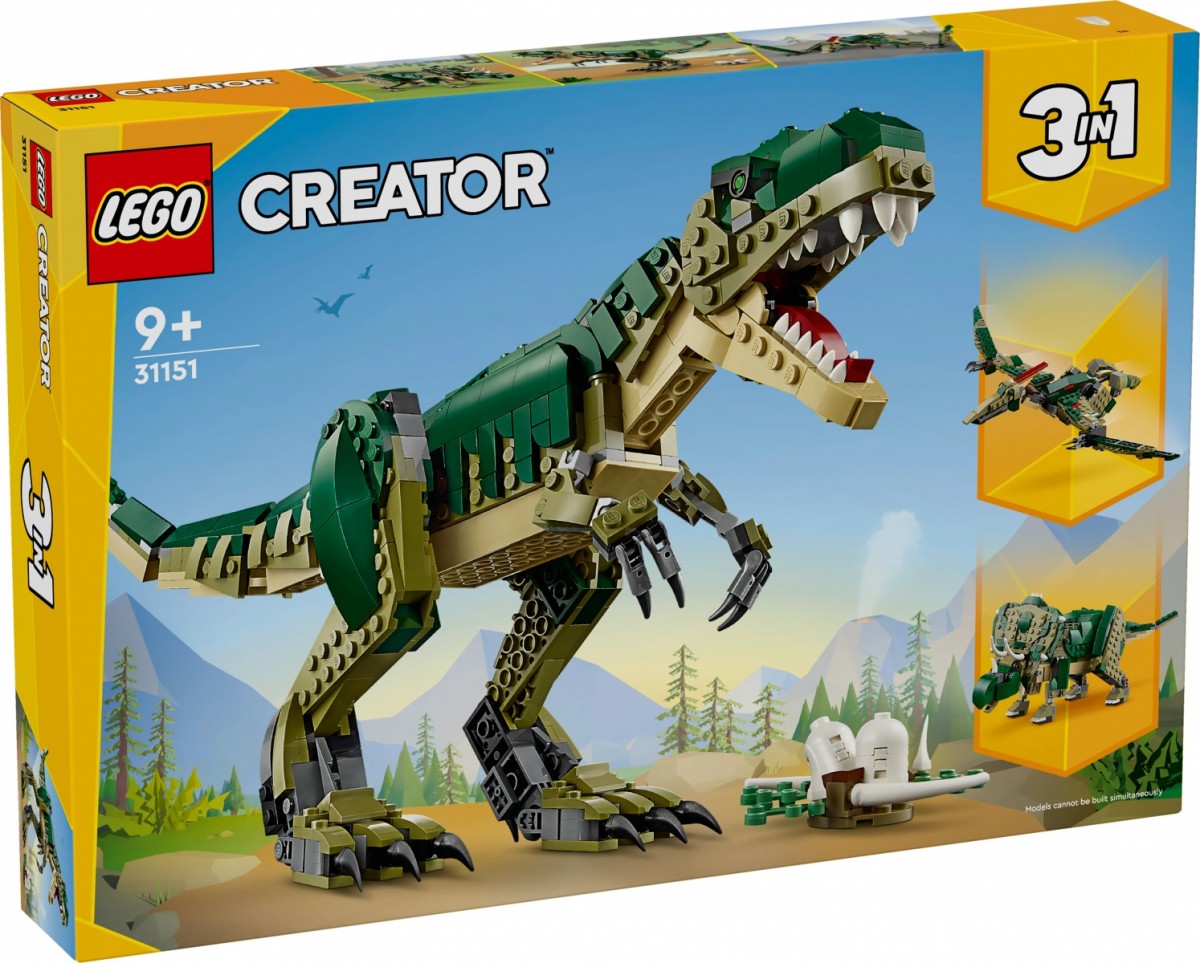 31151 lego® creator tiranozauras