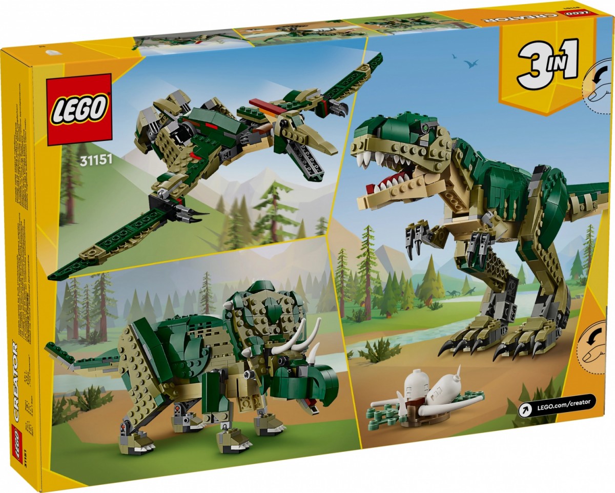 31151 lego® creator tiranozauras